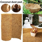 Relax love Coco Liner Roll Natural Coconut Coir Liner Sheets Coco Mat for Planter Window Flower Wall Hanging Basket Garden Decoration Animal Pet Pad Liner