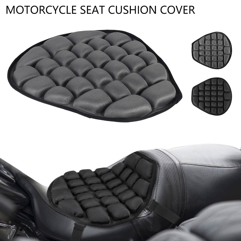 Motorcycle Seat Cushion 3D Air Cushion Pressure Relief - Blue ordinary