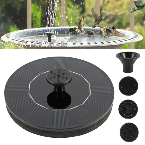 Relax love Solar Fountain Pump Solar Powered Birdbath Fountain Pump Garden Water Pump Outdoor Water Feature for Small Pond Pool and Fish Tank for Garden