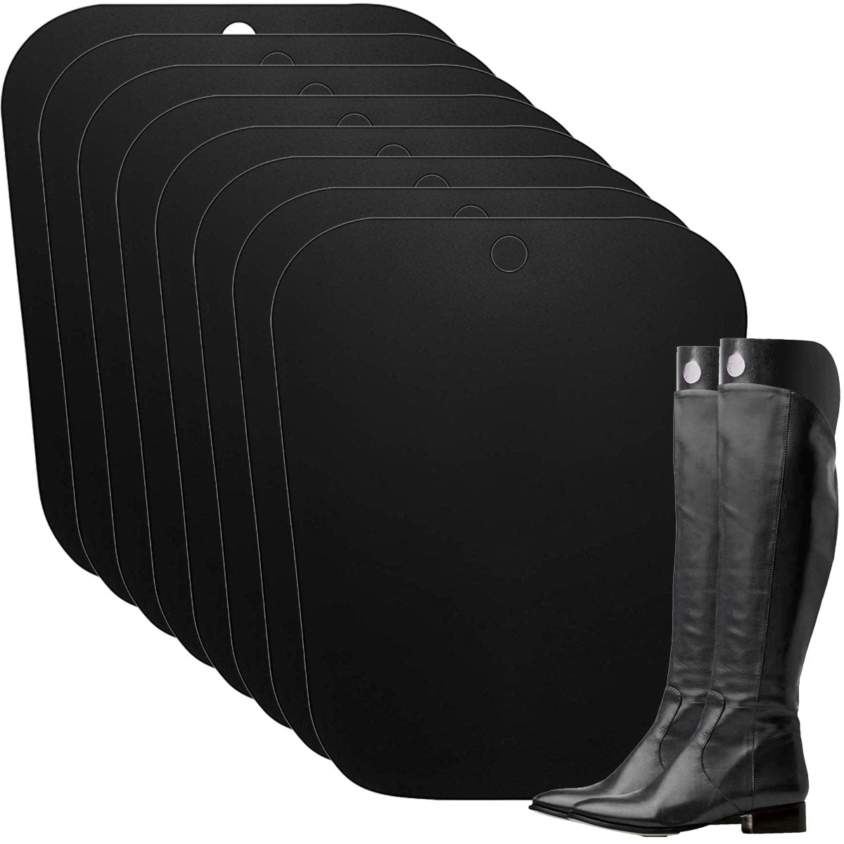 Relax love8pcs Boot Shaper Form Inserts Tall Boot Support Reusable Boot Stand Holder Support