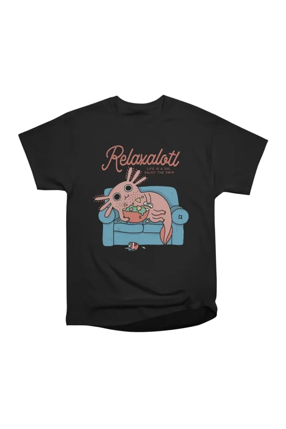 Relaxalotl T-Shirt Tee Gift For Him Merch For Her Apparel For Friend