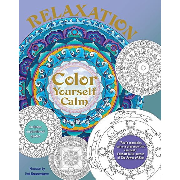 Pre-Owned Relaxation: A Mindfulness Coloring Book (Paperback) 1438008392 9781438008394