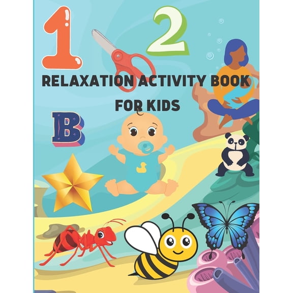 Relaxation Activity Book for Kids, (Paperback)