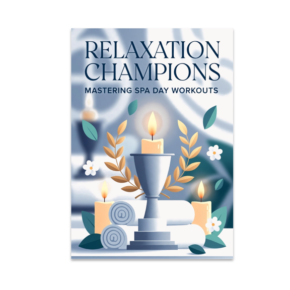 Relaxation Champions Mastering Spa Day Workouts - Spa Decor Enthusiast - 13x19 Poster Print