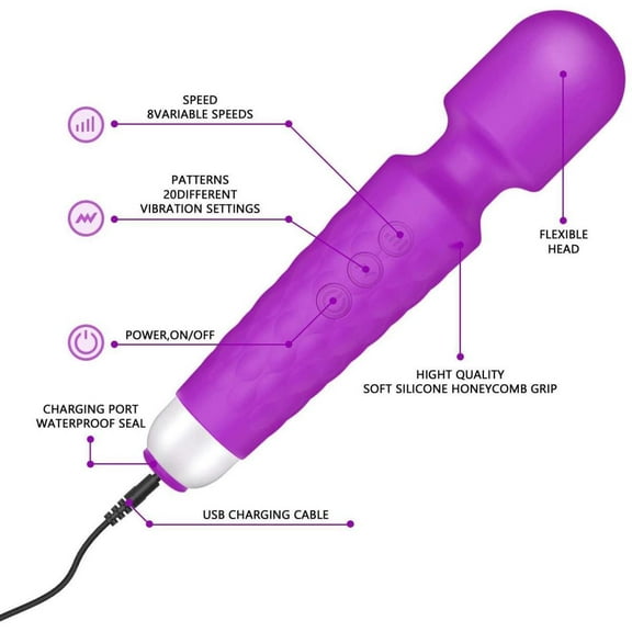 Relaxation Massager Big Tool Electric Foot Neck Back Hand Leg Arm Shoulder Massage Aches Sports Recovery for Women, Hand Held Deep Tissue Muscle Massager, Personal Massage DeviceK093