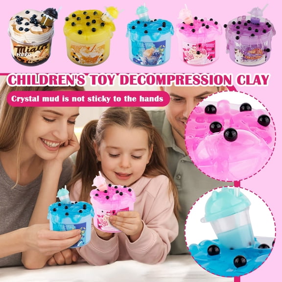 Relaxation Relief Items Squeeze, Stretchy Squeeze Toys, Diy Craft Modeling Material, Clear Modeling Material, Sensory Squeeze Toys, Blueberry Modeling Material, Party Favor, Gift