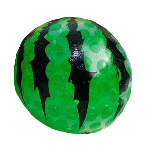 Relaxation Relief Tool Set, Relaxation Toys, Squeeze Toys Adults Relaxation, Adhd Squeeze Toys Adults, 1Pc 2 Inch Diameter Green Watermelon Pattern Squeeze Ball, Portable Handheld