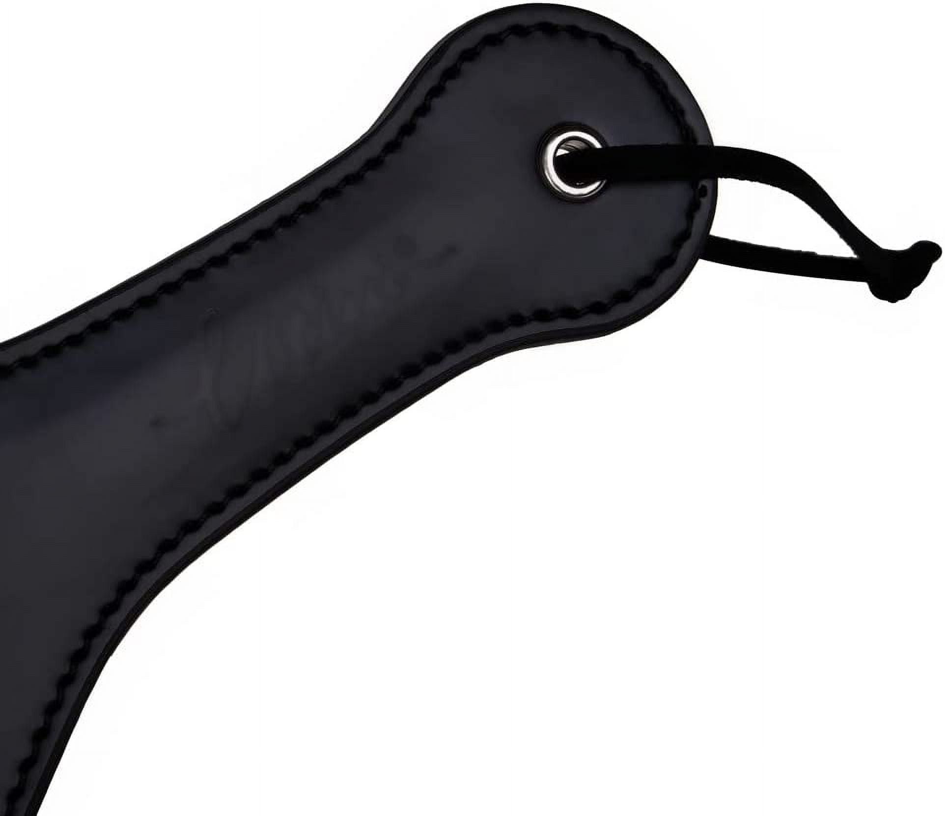 Relaxation Round Sexual Spanking Paddle for BDSM,Faux Leather Sex Paddles  for Adult Spanking Set,SM Spanking Leather Sexual Wide Paddle,PU Leather  Rivet Mouth gag Paddle Flogger Whip Bondage Bdsm - Walmart.com