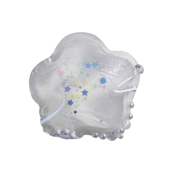 Relaxation Toy, Squeeze Slow Rising, Sugar Filled Squeeze, Cloud Design, 1 Pc, Bedtime Sensory Calming Item
