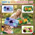 thumbnail image 1 of Relaxation Toys for Small Animal Pets Purple Rabbit Chew Teeth Toys Boredom Buster Interactive Bunny Snuffle Mat for Indoor Bunnies Small Pet Supplies, 1 of 6