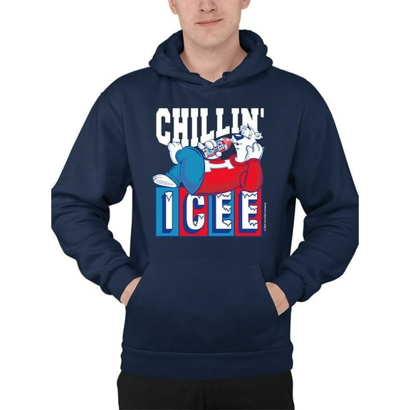 Relaxed Chill Mode - ICEE Bear Fun Graphic Men's Hoodie