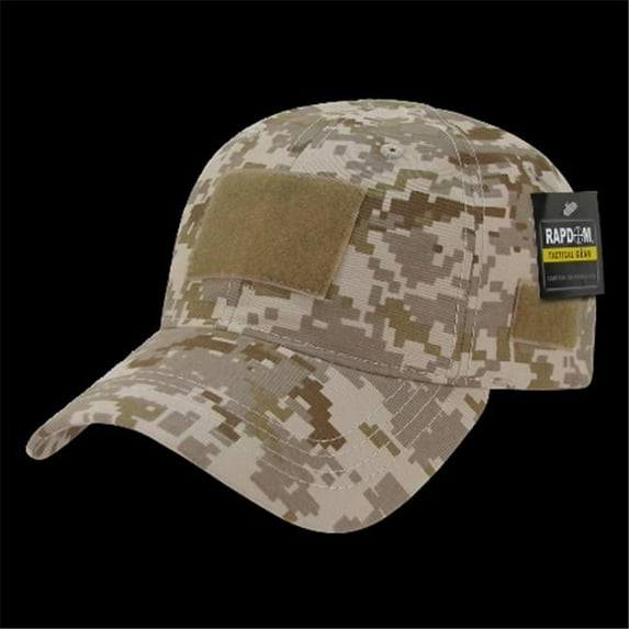 Relaxed Crown Tactical Caps, Desert Dig.