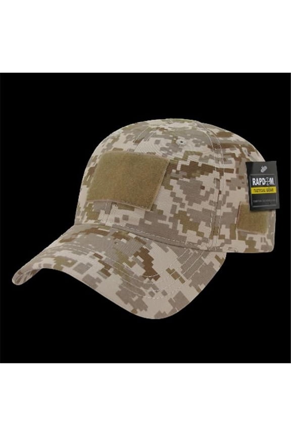 Relaxed Crown Tactical Caps, Desert Dig.