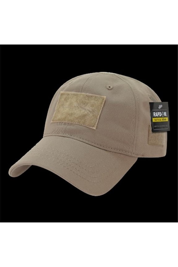 Relaxed Crown Tactical Caps, Khaki