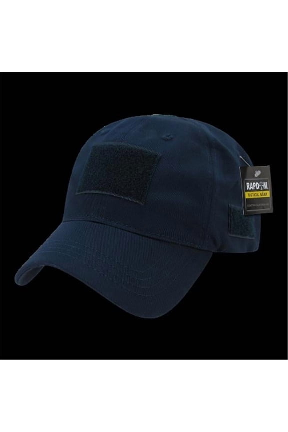 Relaxed Crown Tactical Caps, Navy