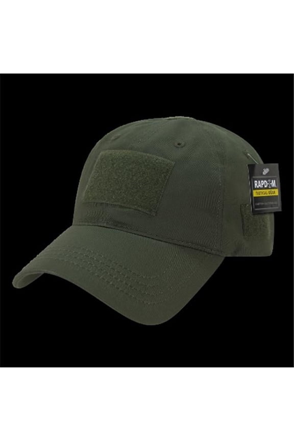 Relaxed Crown Tactical Caps, Olive
