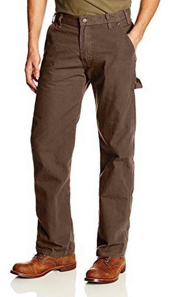 Dickies DU212 Relaxed, Straight Fit Carpenter Jean-DARK BROWN-40Wx30L ...