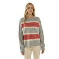 thumbnail image 1 of Relaxed Fit Colorful Striped Sweater, 1 of 5