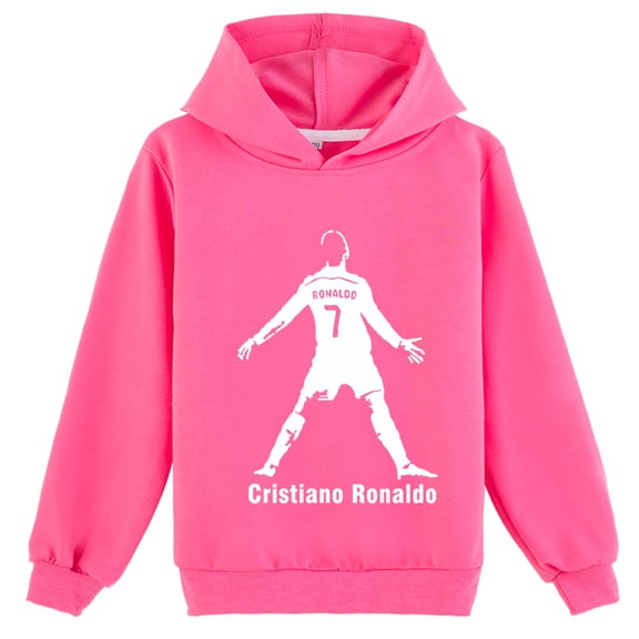 Relaxed Fit Hoodie Cristiano Ronaldo Comfy Graphic works for Students’ School Casual Days