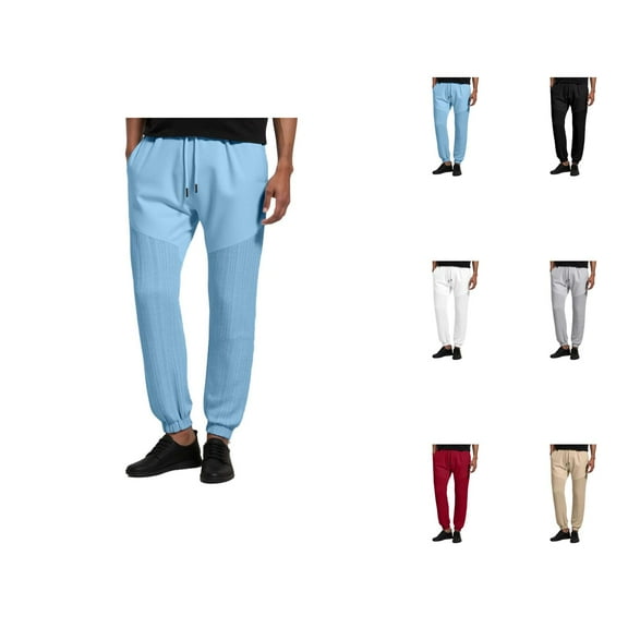 Relaxed-Fit Pants - Comfortable Breathable Sweatpants with Pockets and Elastic Waistband for Hiking & Outdoor Activities