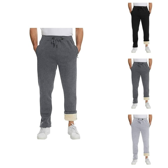 Relaxed-Fit Pants - Comfortable Breathable Sweatpants with Pockets and Elastic Waistband for Hiking & Outdoor Activities