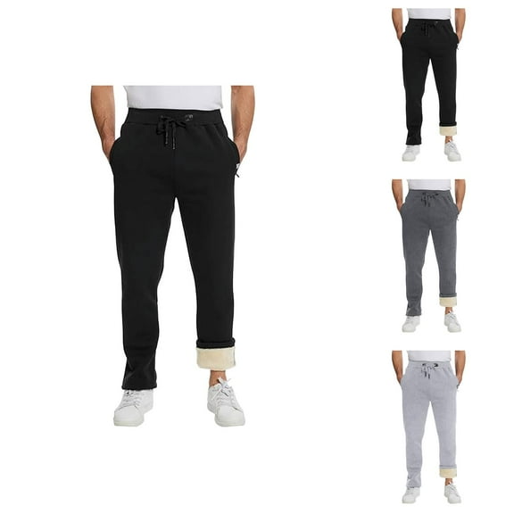 Relaxed-Fit Pants - Comfortable Breathable Sweatpants with Pockets and Elastic Waistband for Hiking & Outdoor Activities