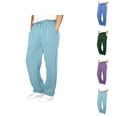 thumbnail image 1 of Relaxed-Fit Pants - Comfortable Breathable Sweatpants with Pockets and Elastic Waistband for Hiking & Outdoor Activities, 1 of 6