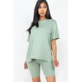 thumbnail image 1 of Relaxed Fit Top and Biker Shorts Ensemble, 1 of 12
