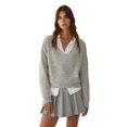 thumbnail image 1 of Relaxed Fit V-Neck Sweater, 1 of 5