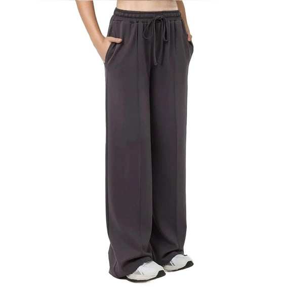 Relaxed Fit Wide Leg Sweatpants