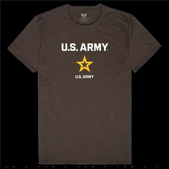 Rapid Dominance RS2-A56-BRN-02 US Army 56 Relaxed Graphic T-Shirt - Brown - Medium