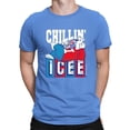 thumbnail image 1 of Relaxed ICEE Chill Mode - Bear Fun Graphic Men's T-shirt, 1 of 4