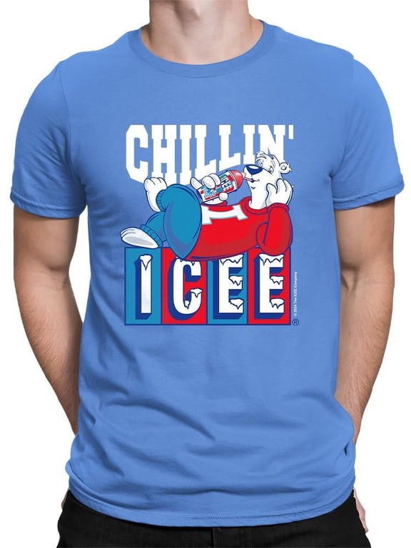 Relaxed ICEE Chill Mode - Bear Fun Graphic Men's T-shirt