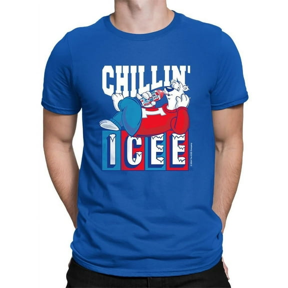 Relaxed ICEE Chill Mode - Bear Fun Graphic Men's T-shirt