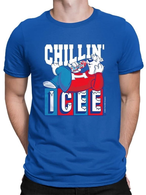 Relaxed ICEE Chill Mode - Bear Fun Graphic Men's T-shirt