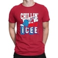 thumbnail image 1 of Relaxed ICEE Chill Mode - Bear Fun Graphic Men's T-shirt, 1 of 4