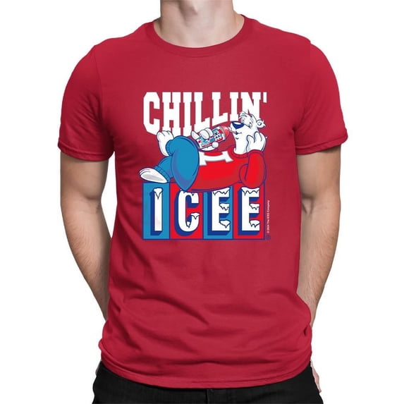 Relaxed ICEE Chill Mode - Bear Fun Graphic Men's T-shirt
