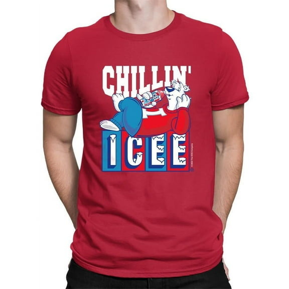 Relaxed ICEE Chill Mode - Bear Fun Graphic Men's T-shirt