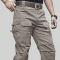 thumbnail image 1 of Relaxed Work Cargo Pants Mens Pant Black,Size M-XXL, 1 of 8