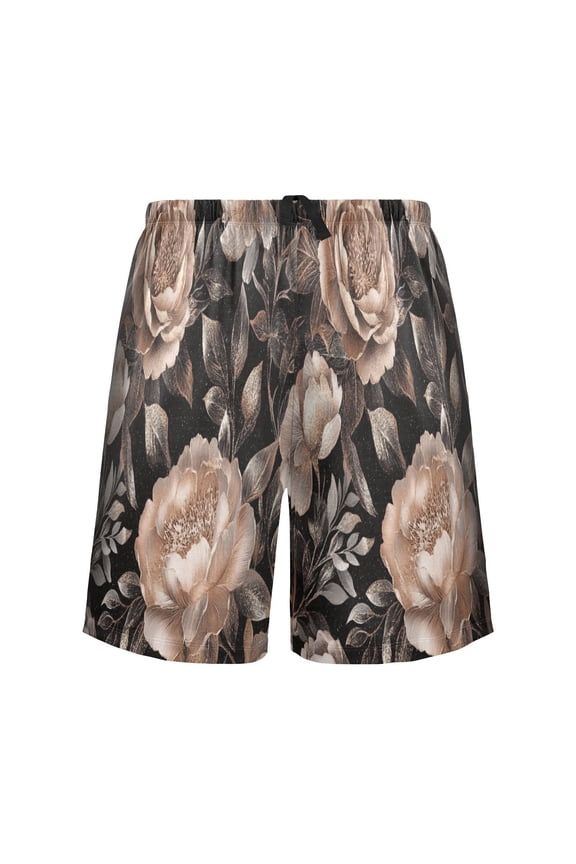 Relaxed fit printed pajama bottoms, sizes S to XXL A Beautiful Floral