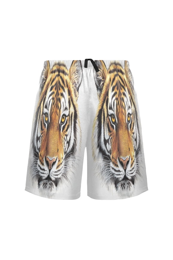 Relaxed fit printed pajama bottoms, sizes S to XXL A Silly Tiger