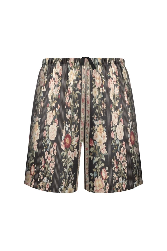 Relaxed fit printed pajama bottoms, sizes S to XXL Beautiful Floral