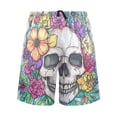 thumbnail image 1 of Relaxed fit printed pajama bottoms, sizes S to XXL Coloring Skull, 1 of 7