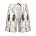 thumbnail image 1 of Relaxed fit printed pajama bottoms, sizes S to XXL Cute Cat, 1 of 7