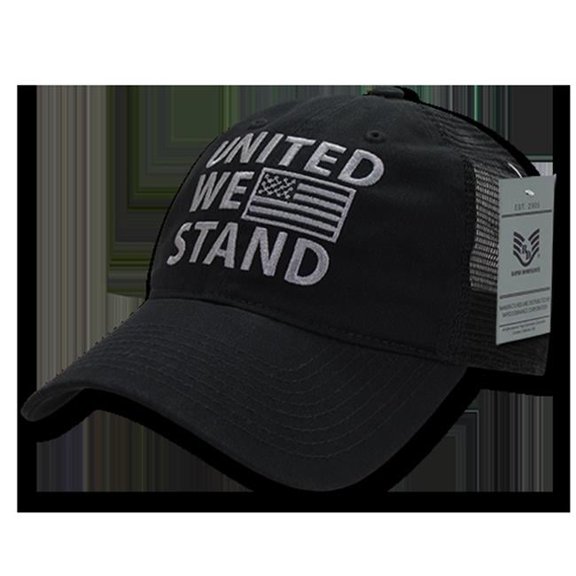 RelaxedTruckerUSA,United We Stand, Black