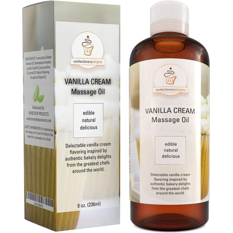 Body Oil Vanilla Coconut, Massage Oil, Dry Skin Oil, Demi Naturals 