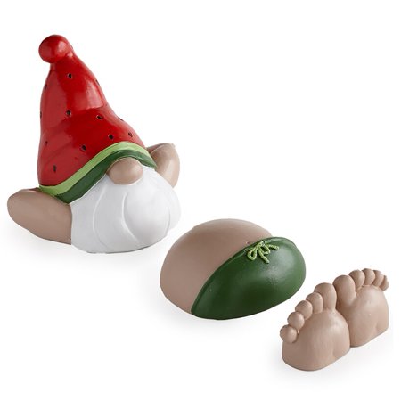 Relaxing Gnome Statues - Watermelon