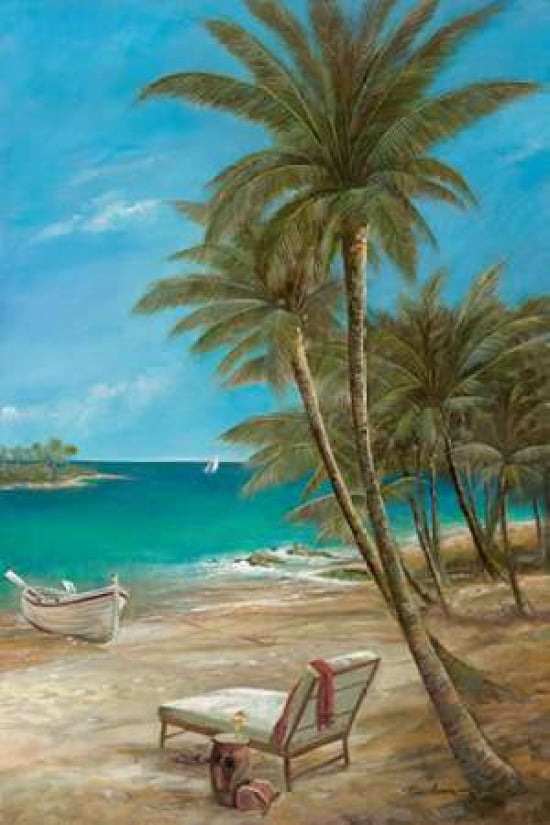 Relaxing Interlude Canvas Art - Ruane Manning (24 x 36)