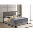 thumbnail image 1 of Relaxing Modern Style Queen Size Panel Bed , Grey, 1 of 5