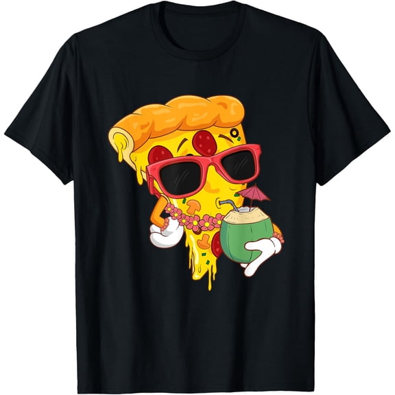 Relaxing Pizza Slice - Food Lover Pizza Baker T-Shirt
